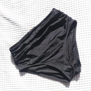 Victoria's Secret High Waisted Black Bikini Bottom